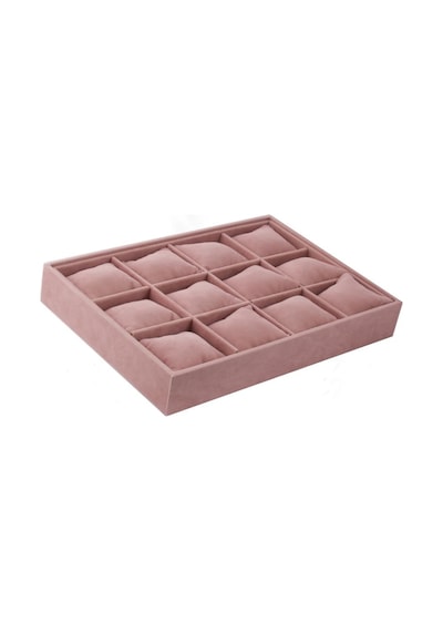 Yerli Üretim Tokyo Model Süet Kumaş Pembe 34/24 Cm Yastıklı Çekme Pembe