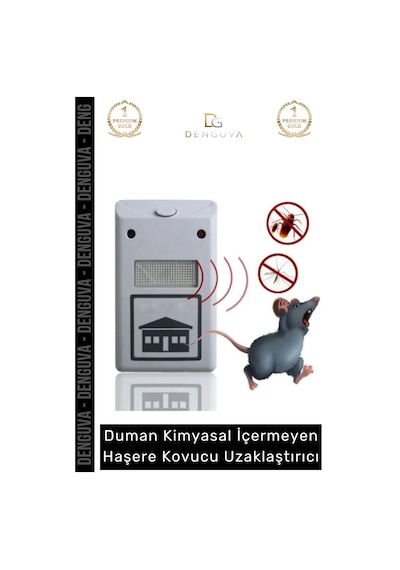 Haşerekovucu Elektronik Fare Böcek Kovucu Dijital Cihaz Güçlü Kemirgen Haşere Kovucu Uzaklaştırıcı