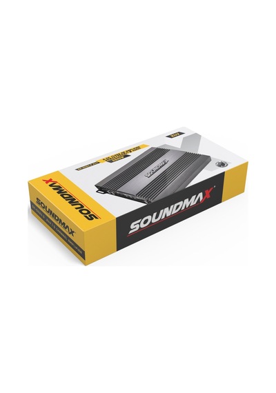 Soundmax Sx-5024.5 24v 5 Kanal Oto Amplifikatör Kamyon Ve Otobüsler İçin 65w X4+350w X1 Rms