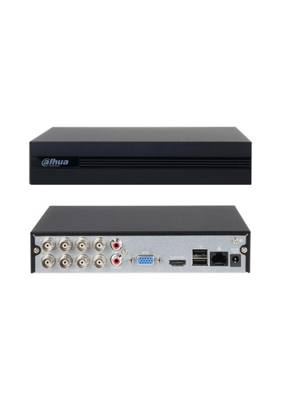 Dahua Xvr1b08-ı 8 Kanal H.265 8+2ıp 1xses 1xvga 1xhdmı 1080n Hdcvı/ahd/tvı/cvbs/ıp Dvr Kayıt Cihazı Siyah 2mp Destekler