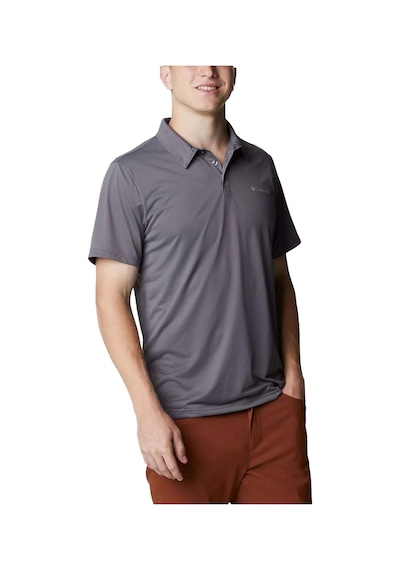 Columbia Hike Erkek Kısa Kollu Polo T-Shirt - AO3614 Gri