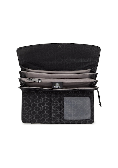 Kipling Kıplıng Money Land Cüzdan Büyük Boy Siyah Sıgnature Emb Siyah