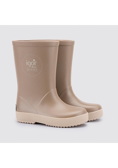 Igor Yağmur Çizmesi W10293 Splash Dk Borreguıto Elmwood/beige Koyu Kahverengi - Bej