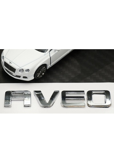 Chevrolet Aveo Bagaj 3M 3D Krom Abs Yazı Logo Amblem