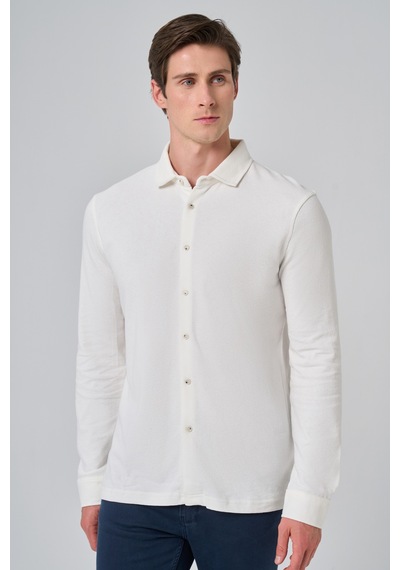 Morven Erkek Ekru Pamuk Trend Ağaç Kabuğu Desen Dinamik Fit İtalyan Yaka Gömlek 26ms004003454 Ekru Morven Erkek Ekru Pamuk Trend Ağaç Kabuğu Desen Dinamik Fit İtalyan Yaka Gömlek 26ms004003454 Ekru