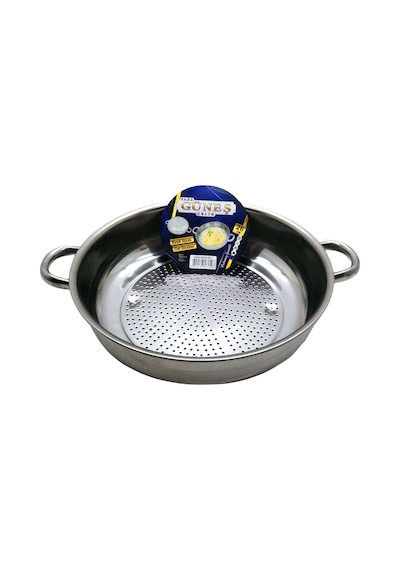 No-1 - 26cm Basık Süzek Metal Süzgeç Bx40 Çok renkli