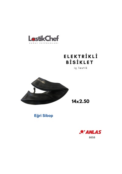 Elektrikli Bisiklet İç Lastik 14x2.50