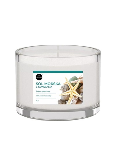 Aroma Basic Line Kokulu Mum Sea Salt With Lily Of The Valley 115 G