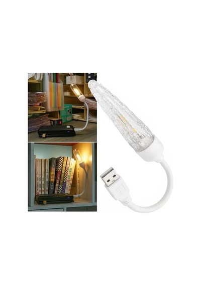 Sh Powermaster Pm-25793 Esnek Gövdeli Usb Günışığı Cob Led Edison Masa Ve Kitap Okuma Lambası Najmaddin