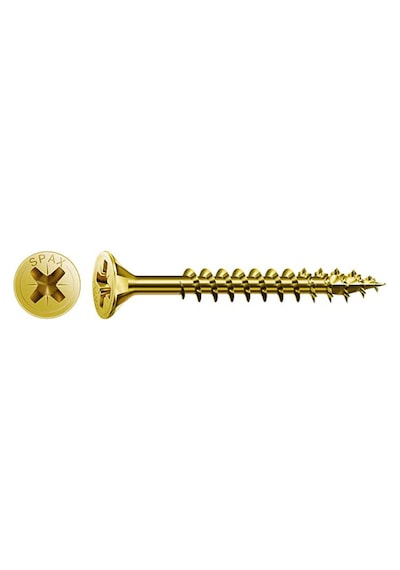 Evrensel Vida, Sunta Vidası, 3,5 x 50 mm, 500 Adet Sarı Kaplama