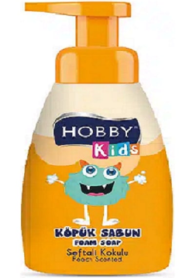 Hobby Kids Köpük Sabun Şeftali Kokulu 200 ML x 3