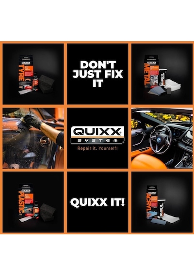 QUIXX® Krom/Metal Yüzey Yenileme Seti