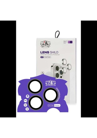 İphone 17 Pro Max Bilvis Titan Kamera Lens - Natural Grey Diğer