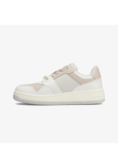 Tommy Hilfiger Tommy Jeans Retro Basket Tonal Kadın Gri Spor Ayakkabı