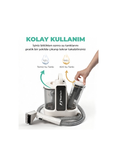 Kt-703 Koltuk Ve Halı Yıkama Makinesi Derinlemesine Temizliğin Yeni Adresi