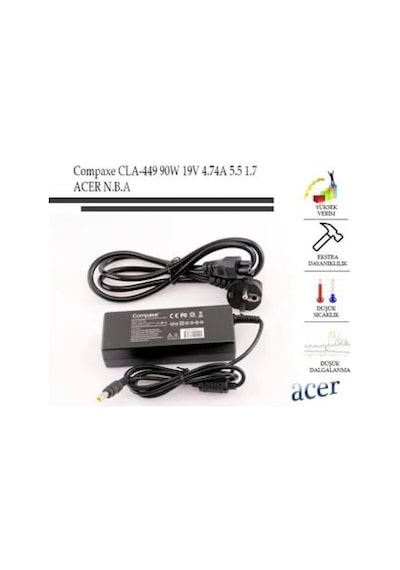 Compaxe Clc-903 19v 3.42a 4.0 Casper Uyumlu Notebook Adaptörü