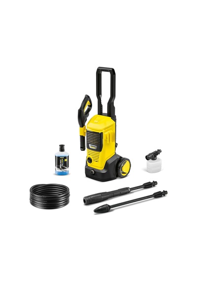 Yüksek Basınçlı Temizleyici K 5 Comfort Premium Home, Basınç: 145 Bar, Basma Miktarı: 500 L/saat, Yüzey: 40 M²/saat, 18,2 Kg, Ekstra Esnek Yüksek Basınçlı Hortum, Hortum Makarası, 4'ü 1 Arada