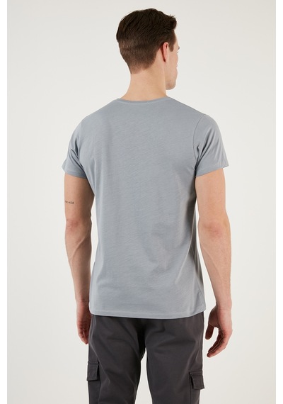 Buratti Erkek T Shirt 541rework Açık Gri Açık Gri
