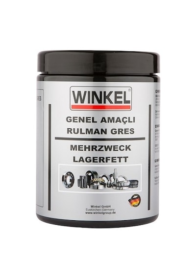 Winkel 1 Kg Lityum Rulman Gres Genel Amaçlı Kullanım İçin Yüksek Sıcaklık Dayanıklılığı
