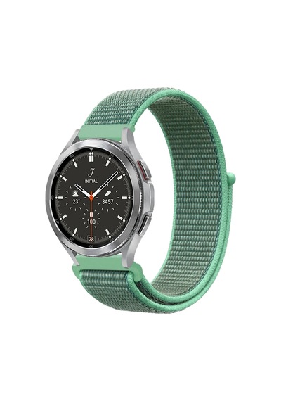 Ugr02 Watch 22mm Hasırlı Cırtcırtlı Kordon - Turkuaz1