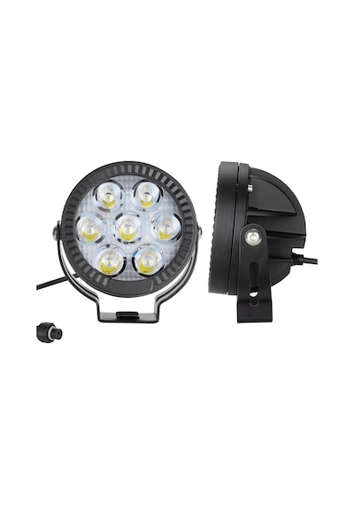 2 Li Set Motosiklet Led Sis Farı Metal Gövde D7 Led Enduro Gs Serileri Uyumlu