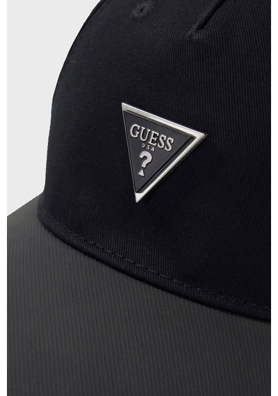 Guess Milano Pamuklu Logolu Şapka Am9655cot01 Erkek Şapka Am9655 Cot01 Bla Siyah