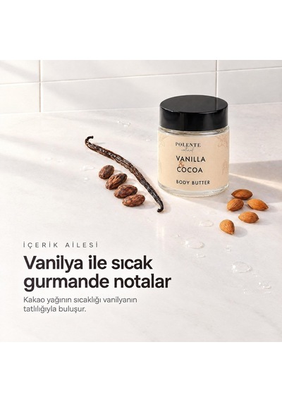 Vanilya & Kakao Body Butter, Vücut Nemlendirici, 100 Ml