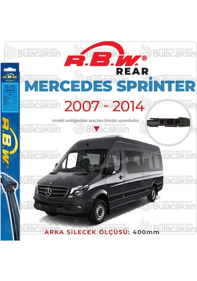 Mercedes Sprinter Arka Silecek (2007-2014) RBW