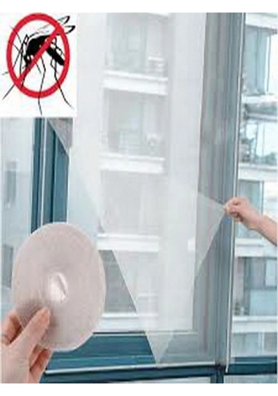 Tek Kanat Sineklik Tül 75x125 Cm Çift Taraflı Bant Içindedir Tül