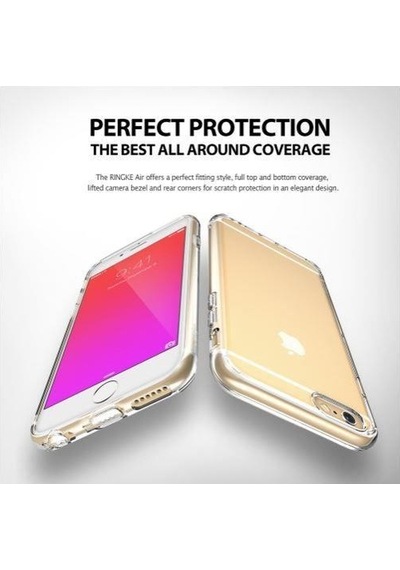 Ringke Air Apple Uyumlu iPhone 6s Plus/ 6 Plus İle Kılıf Smoke Black