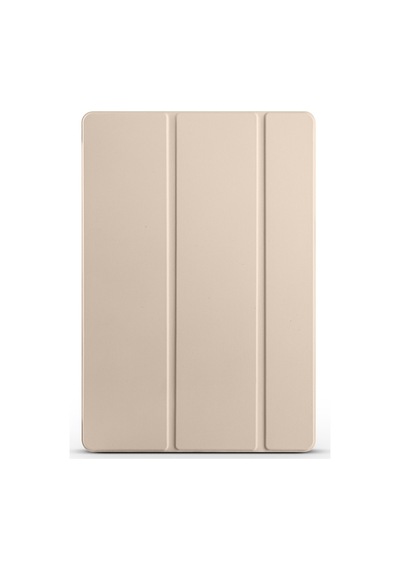 Galaxy Tab S10 Fe Plus 2025 Sm-x620-sm-x626 Uyumlu Kalem Bölmeli Smart Cover Standlı 1-1 Tablet Kılıfı - Gold - T37677