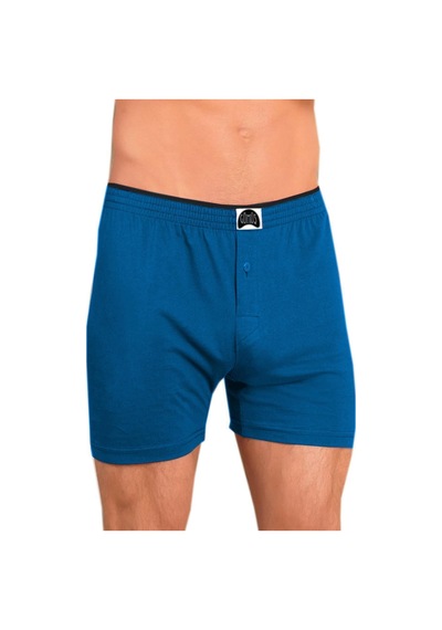 3'lü Paket Havlu Bel Erkek Boxer Turkuaz