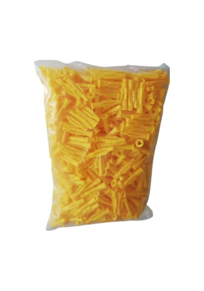8'lik Sarı Roket Dübel 500'lü Paket - 8 Mm Plastik Duvar Dübel Diğer