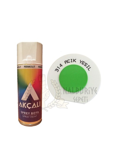 Akçalı Açık Yeşil Sprey Boya 400 ML - 314