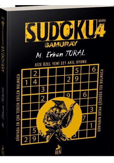 Samuray Sudoku - 4 - Mustafa Erhan Tural - Ren Kitap