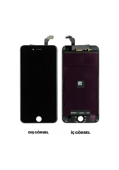 Teknonet Apple Uyumlu iPhone 6 Plus Lcd+dokunmatik+çıtalı - Beyaz