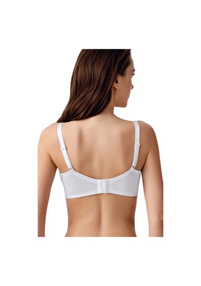 New Bra Newbra Lingerie 6001-kadın Basic C Cup Balensiz Büyük Beden Sutyen Beyaz