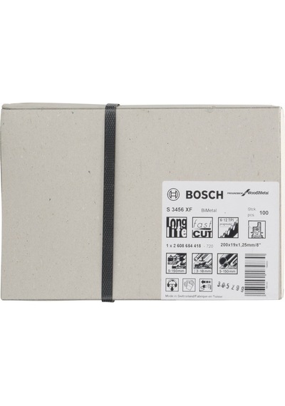 Bosch S 3456 Xf 150mm 100'lü Progressor Ahşap-metal Panter Testere 2608654418