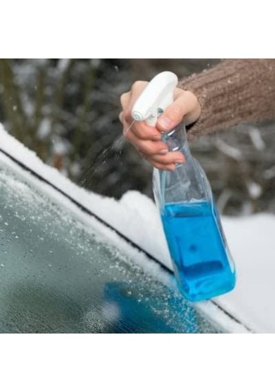 Araba Oto Cam Buz Çözücü Sprey 500 Ml & Buğu Önleyici Sprey 500 Ml Kar Çözücü Oto Kışlık Set 2'li Set