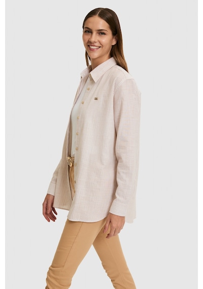 U.S. Polo Assn. U.s. Polo Assn. Kadın Bej Gömlek Desenli 50324635-vr011