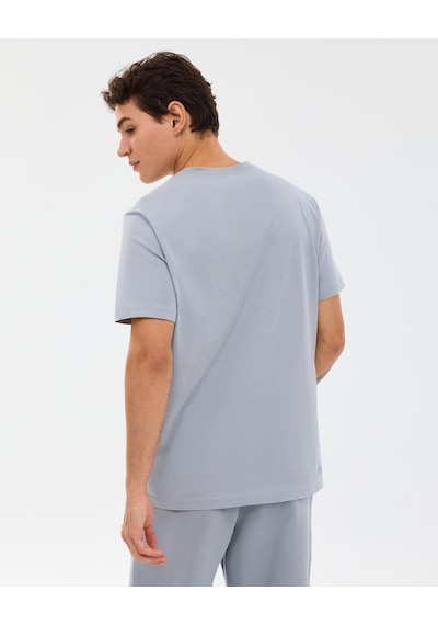 Skechers M Essential T-shirt Erkek Gri Tshirt S2510017-4256