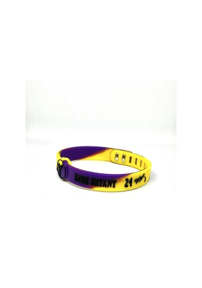 Kobe Bryant Çok Renkli Mamba Edition Ayarlanabilir Basketbol Bileklik Çok Renkli Çok Renkli