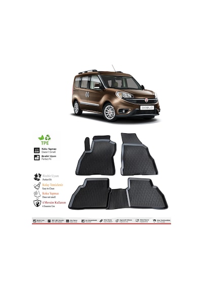 Fiat Doblo 2010 Model 4d Ekstra Havuzlu Paspas