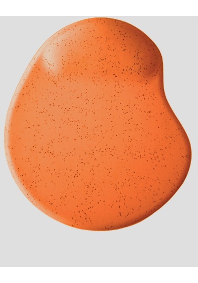 Oval Turuncu Kum Desen Bilek Destekli Kaymaz Bilgisayar Notebook Mouse Pad-bileklikli Maus Ped