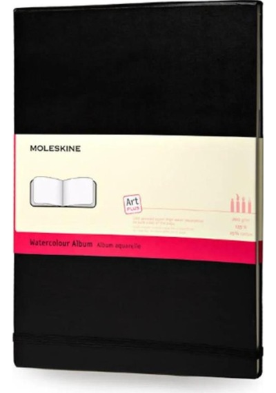 Moleskine Art Suluboya Albümü A4 Siyah