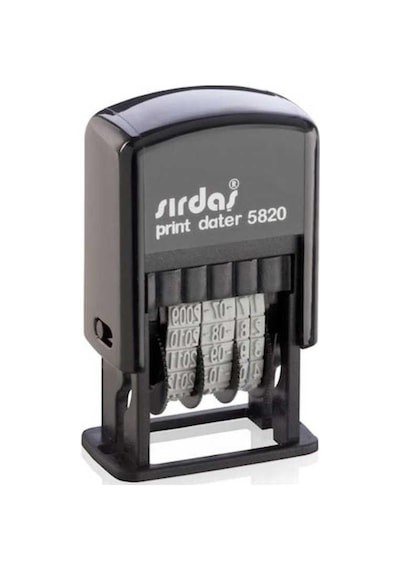 Sırdaş Otomatik Tarih Kaşesi 5820 50 MM