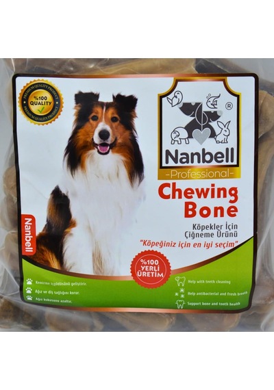Tr 12cm Köpek Çiğneme Kemiği Natural 24'lü