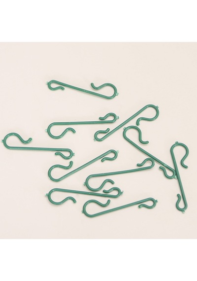 Noel Süsleme Kancaları 10 Pcs Plastik S Şekilli Noel Ağacı Kancaları Noel Ağacı Dekorasyonu İçin Süs Askıları