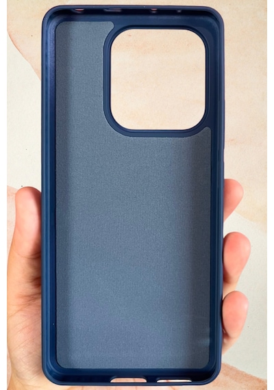 Redmi Note 14 4g Yıldız Tozu Premium Lacivert Silikon Kılıf