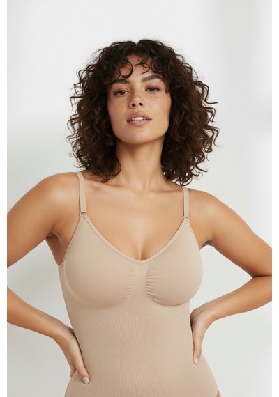 Mistirik Mamey Çıtçıtlı Zıbın Korse Extra Push Up Etkili Ten Renk10